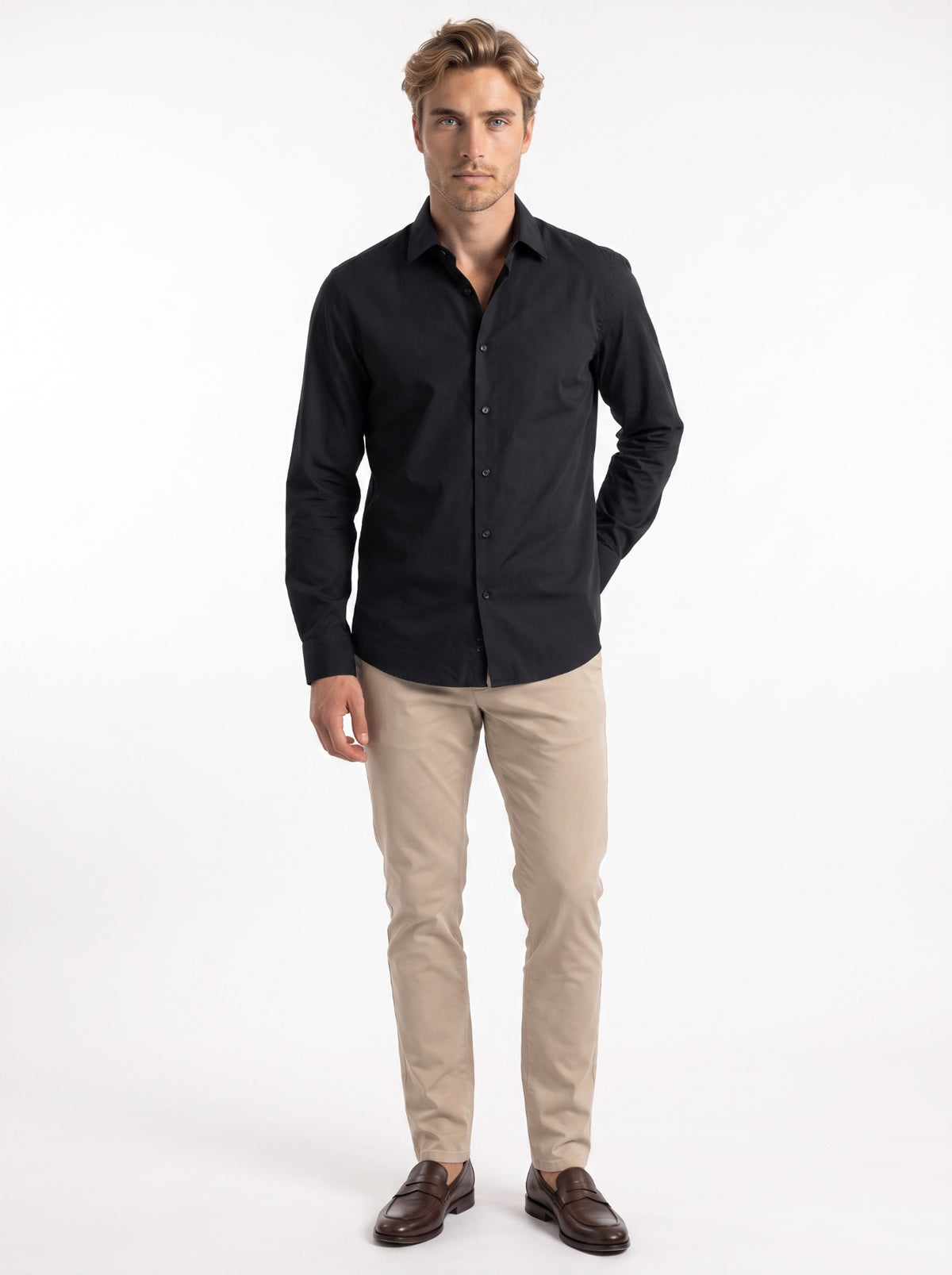 Pierro Button-Up Long Sleeve Shirt