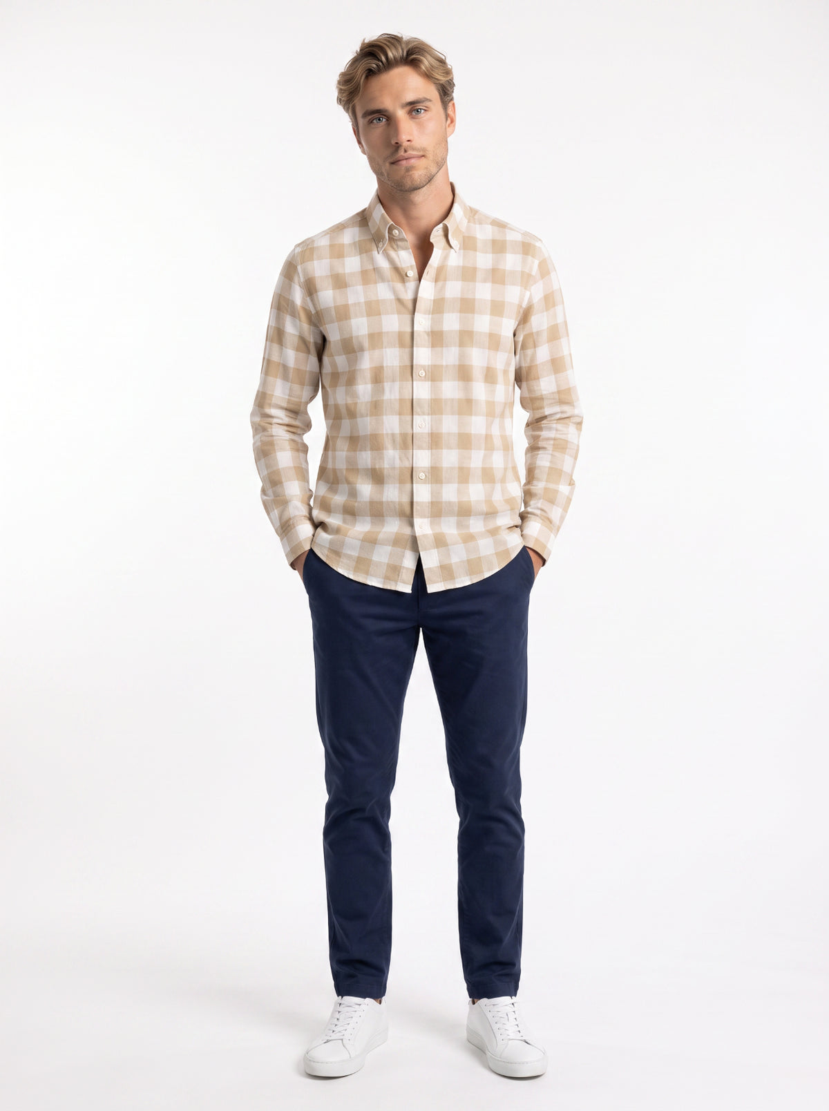 Veratti Check Long Sleeve Shirt