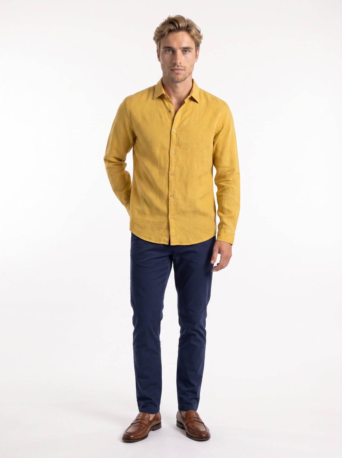 Dante Button-Up Long Sleeve Shirt