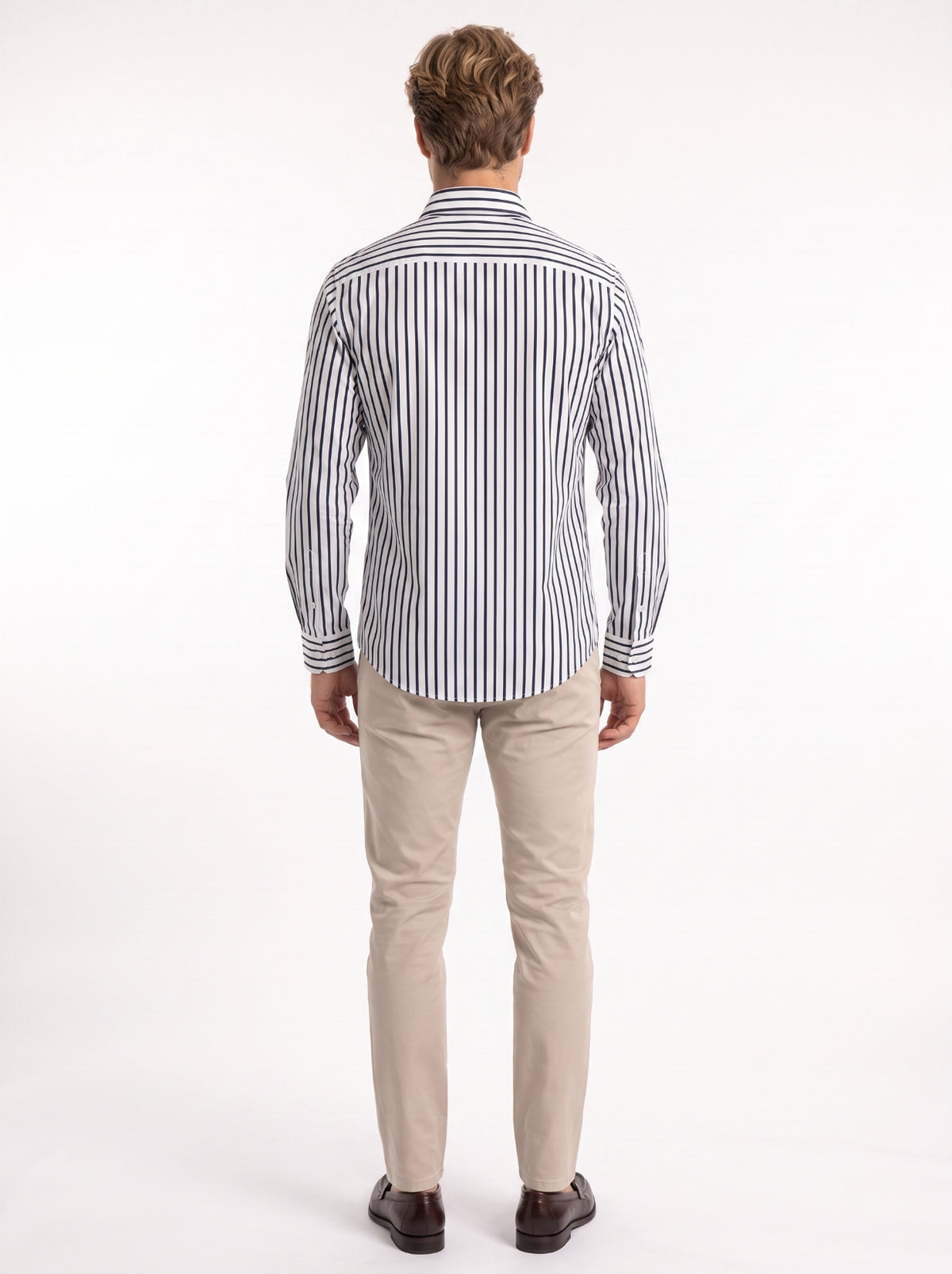 Tardelli Pinstripe Long Sleeve Shirt
