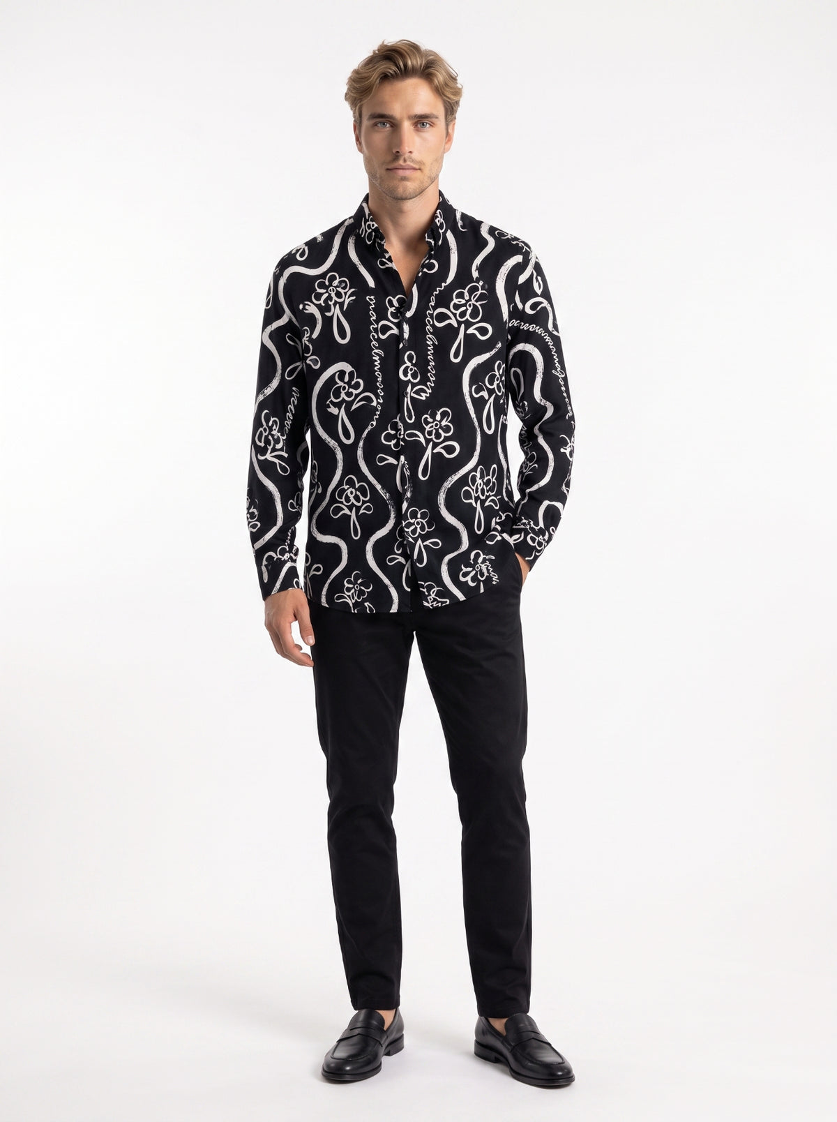 Nesta Floral Print Long Sleeve Shirt