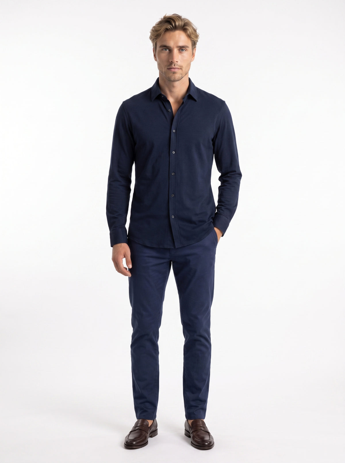 Pierro Button-Up Long Sleeve Shirt