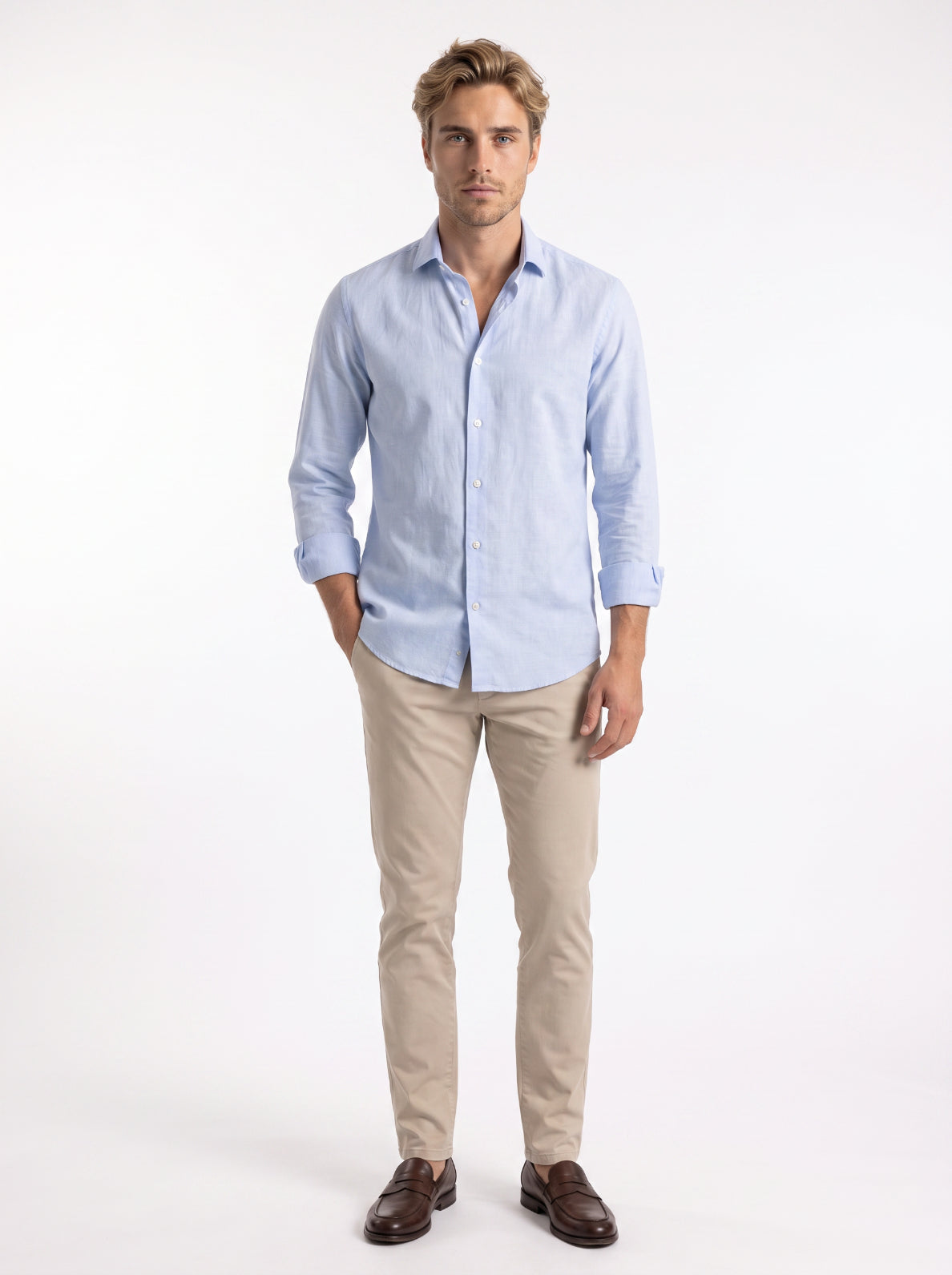 Baresi Classic Button-Up Shirt