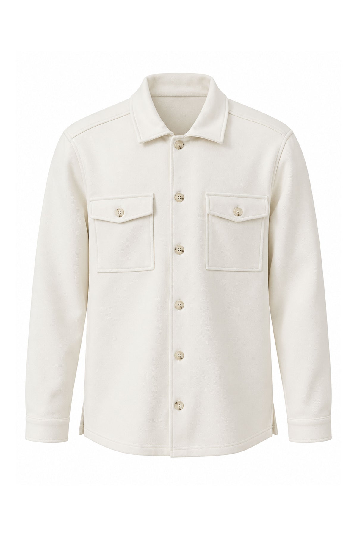 Ribas Button-Front Jacket With Pockets