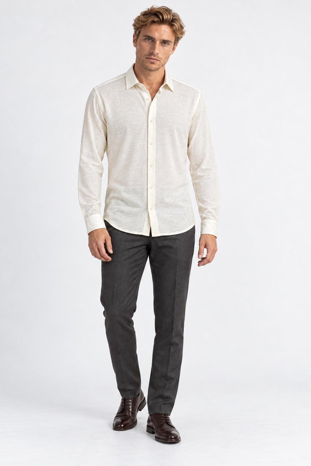 Ignazio Classic Button-Up Shirt