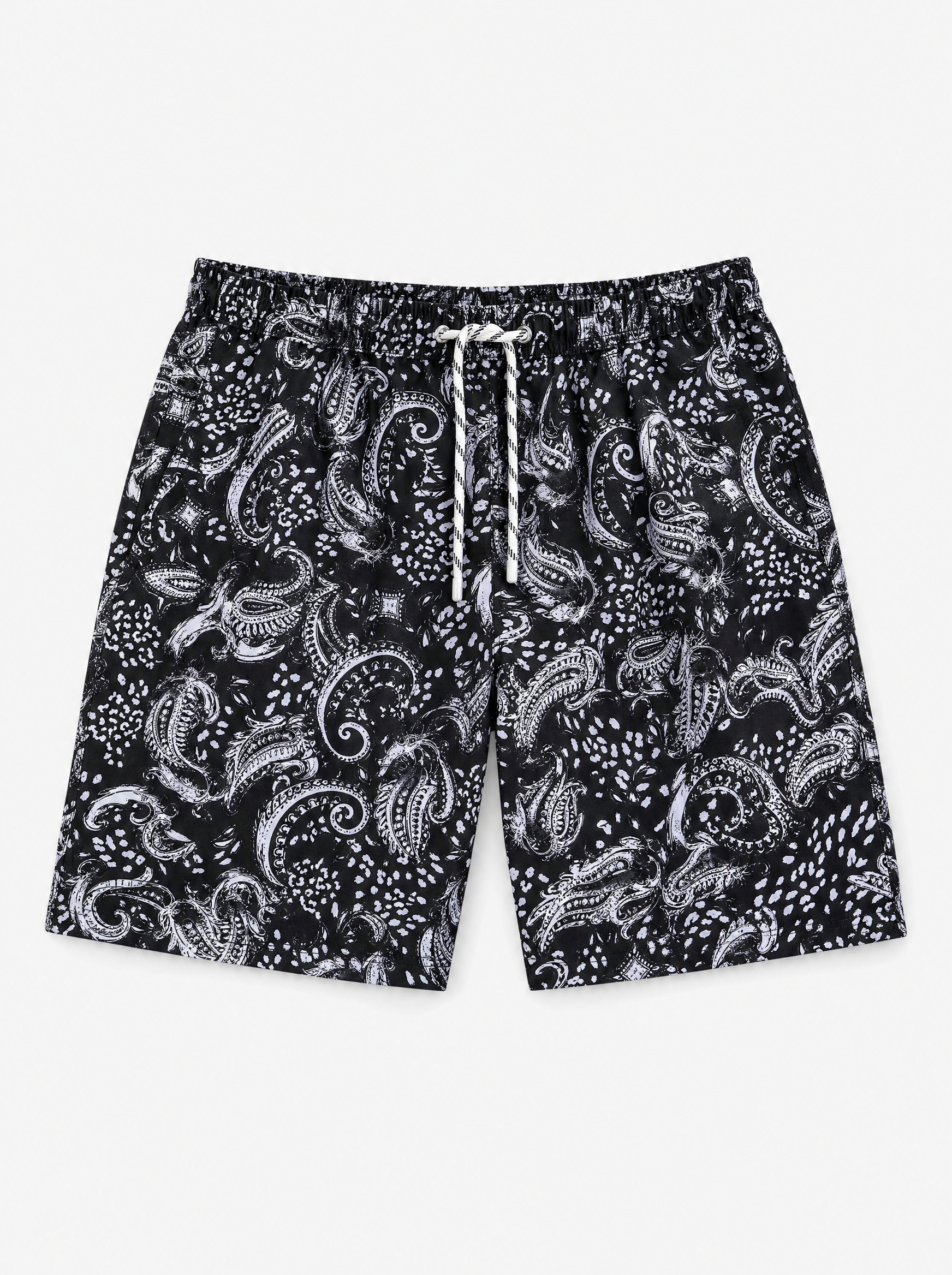 Niccolo Paisley Print Swim Shorts
