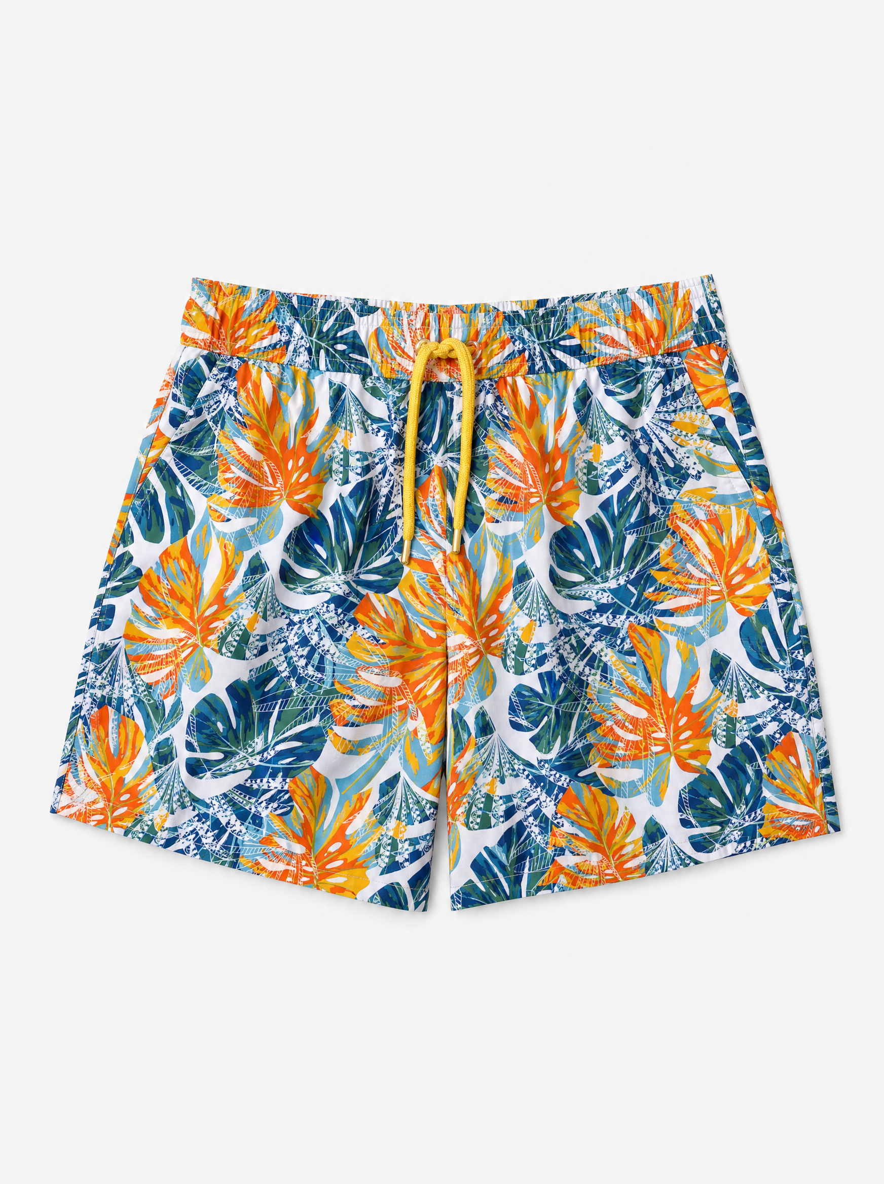 Adriano Tropical Print Swim Shorts
